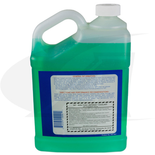 Dynaflux DynaFlux RTU Defense Biodegradable Coolant w/ Propylene Glycol 