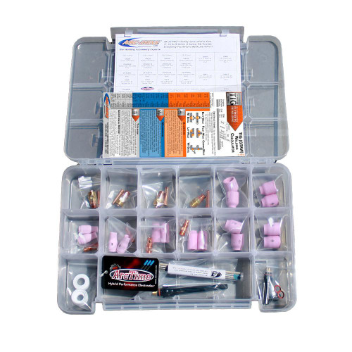 Arc-Zone Pro StubbyCup™ Deluxe Gas Lens Kit: 17, 18, 26 & 3 Series Arc-Zone Pro StubbyCup™ Deluxe Gas Lens Kit: 17, 18, 26 & 3 Series