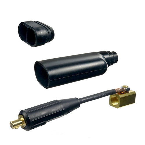Profax 200 Amp Air Cooled Tig Rig Extension Kit To Male Dinse Plug  02771