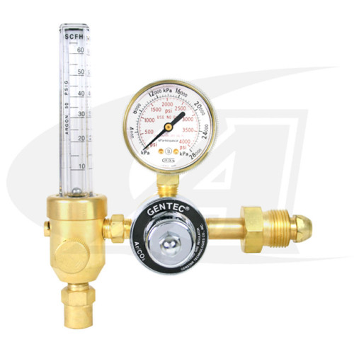 Genstar Technologies Premium Argon Flowmeter Regulator 