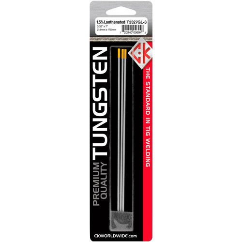 CK® LaYZr Tri-Blend - Chartreuse Tip™ (3 pack) - Arc-Zone.com, Inc