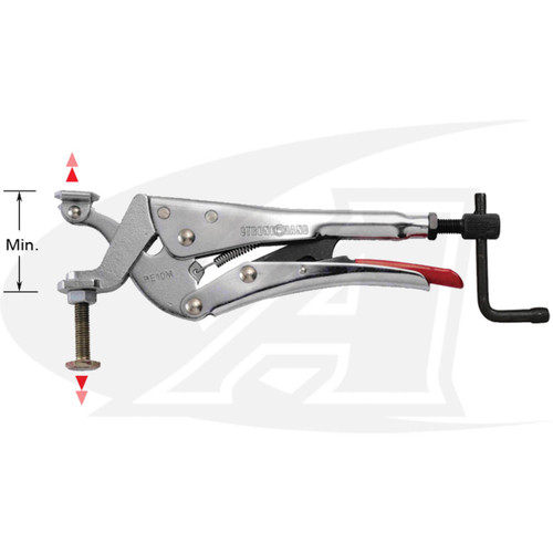 StrongHand Tools Expand-O Pliers - Reverse-Action Clamping Pliers 