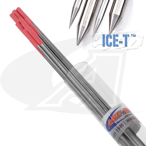 Amplify Electrodes ICE-T™ 2% Thoriated, Cryo Treated - Pink Tip™ 