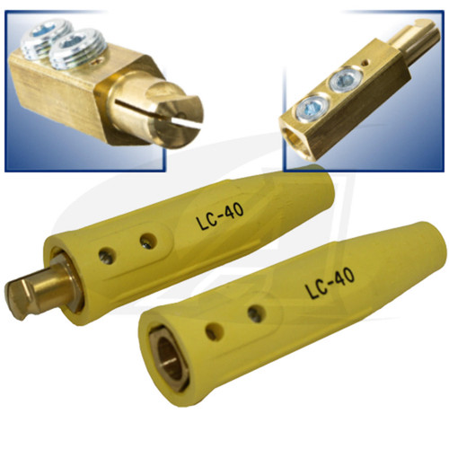 500 Amp Red Lenco Cable Connector | Arc-Zone.com