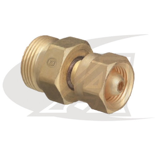 Western Enterprises CGA-200 to CGA-520 Cylinder Adapter Western Enterprises CGA-200 to CGA-520 Cylinder Adapter