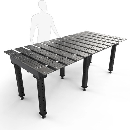 BuildPro™ 8' (2.4m) Welding Table - Standard Finish