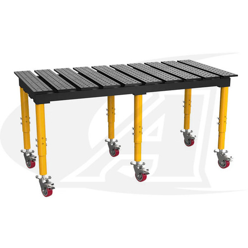 StrongHand Tools BuildPro™ 6.5' (1.98m) x 3' Welding Table - Nitride Finish 