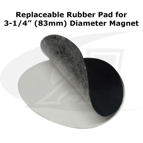StrongHand Tools Replaceable Rubber Pads For Sheet Magnets - 10 Pack StrongHand Tools Replaceable Rubber Pads For Sheet Magnets - 10 Pack