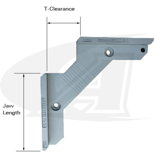 StrongHand Tools Aluminum 90° True-Angle Mounting Bracket 