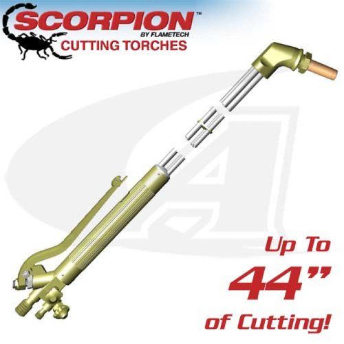 Flame Tech 70º Scorpion 8600 Series Cutting Torch - Any Fuel Gas Flame Tech 70º Scorpion 8600 Series Cutting Torch - Any Fuel Gas