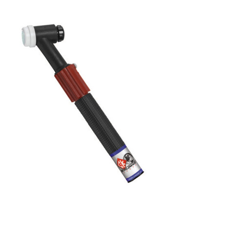 CK Worldwide CKC HD Rigid Head 150Amp TIG Torch Body with Valve and Handle CK Worldwide CKC HD Rigid Head 150Amp TIG Torch Body with Valve and Handle