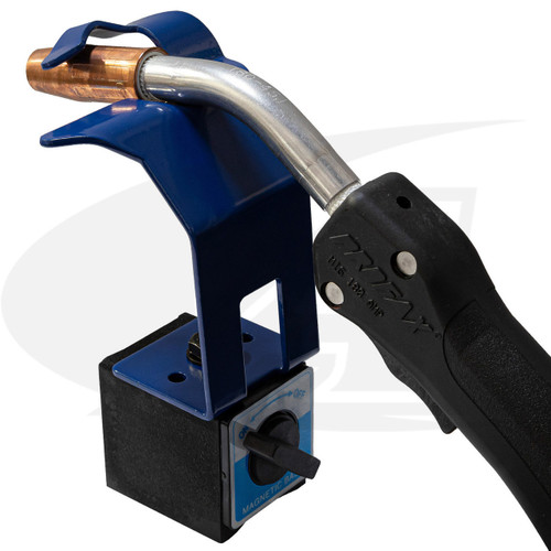 Arc-Zone Pro MIG Torch Holder with On/Off Switchable Magnetic Base 