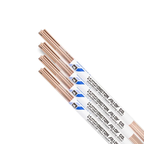 SUPERFLOW 5, 5% Silver Phos-Copper Brazing Rod (BCuP-3), 1 lb Pack