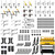 BuildPro™ 149 Piece Fixturing Kit, Fit 5/8 Holes