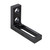 StrongHand Tools Alpha 28™ Stop & Clamping Bracket w/ Oblong Slot & 2 Holes 