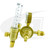 Genstar Technologies Dual Argonco2 Flowmeter Regulator Wgas Hose  45309