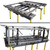 StrongHand Tools BuildPro™ 6.5' (1.98m) x 4' Welding Table - Standard Finish 