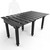 BuildPro™ 6.5' (1.98m) x 4' Welding Table - Nitride Finish