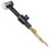 CK Worldwide Heavy-Duty 3 Series Rigid Head Water-Cooled 500Amp TIG Torch Body with Valve, Handle 