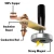 High-Temp Magnetic Spring Ground Clamp