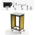 Tech Cart – Mobile Welding & Fixturing Table, 5/8" System