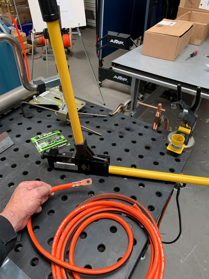  Lenco Heavy-Duty Cable Lug Crimping Tool - Cable Sizes: #8 - 4/0 