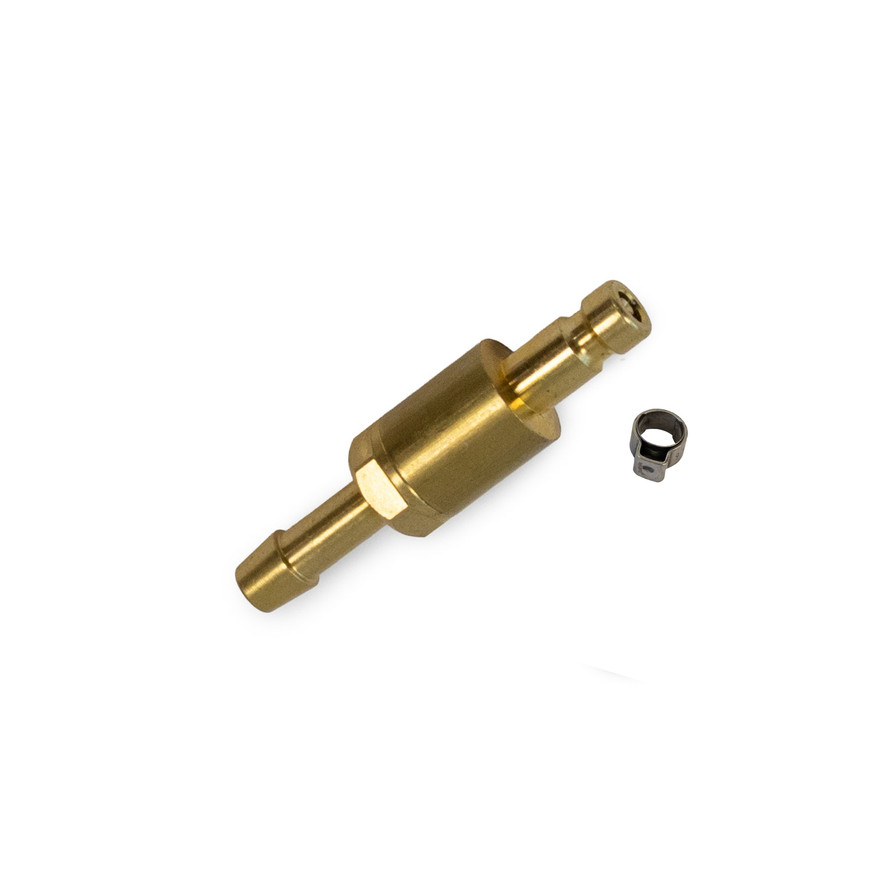 ZeroLoss™ Double Shut-Off QD Gas Hose Plug for Existing TIG Systems