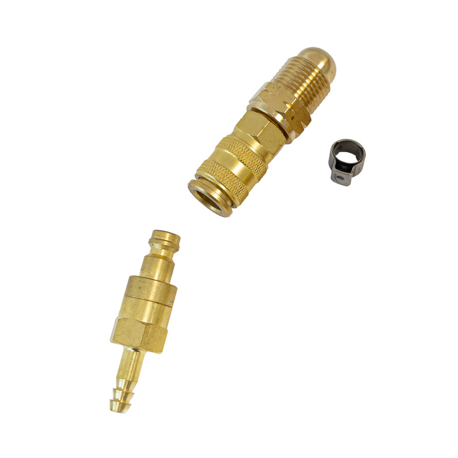 ZeroLoss™ Double Shut-Off TIG Water QD - NO MESS!