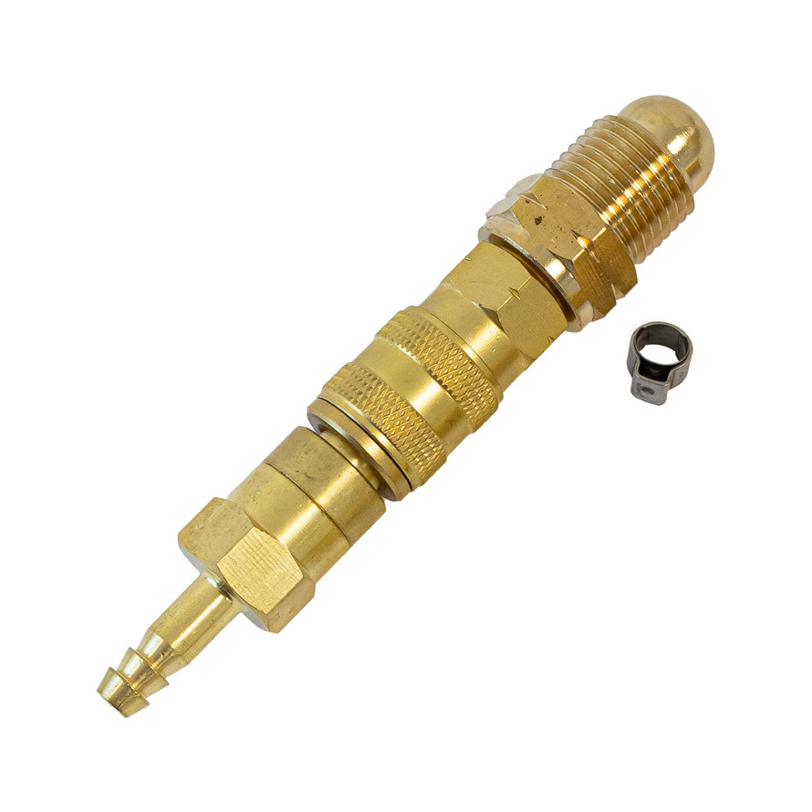 ZeroLoss™ Double Shut-Off TIG Water QD - NO MESS!