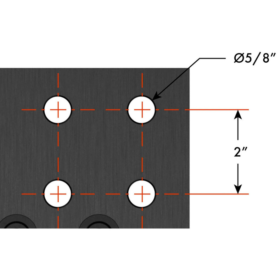 StrongHand Tools BuildPro™ MAX 4' (1.2m) Welding Table - Standard Finish 