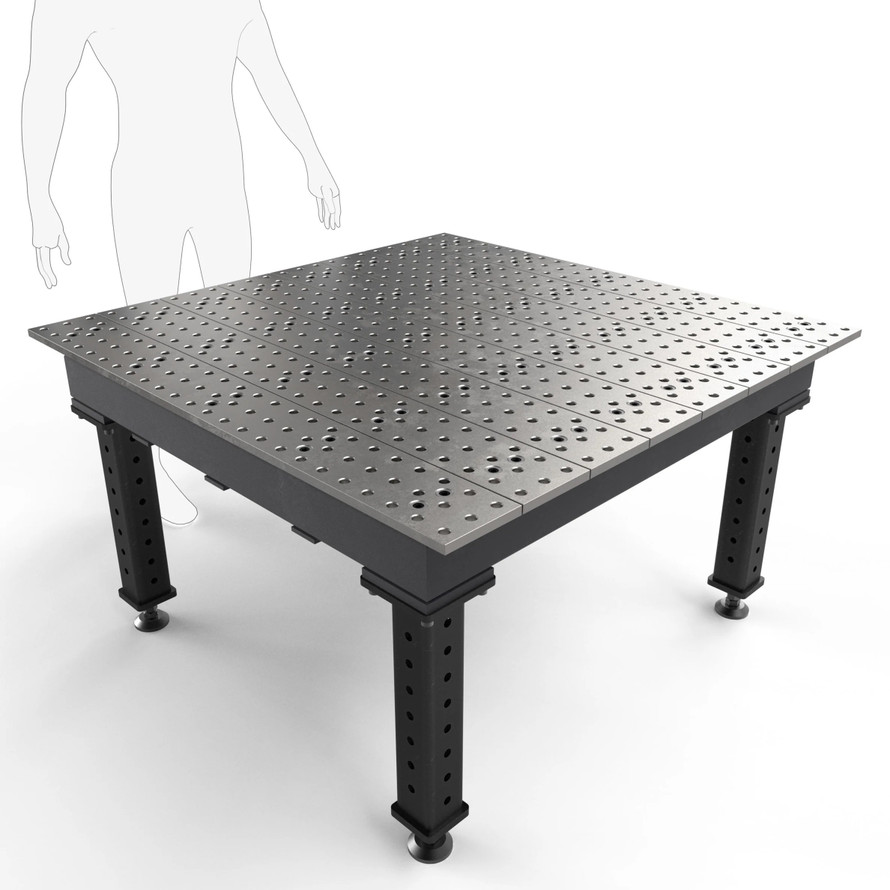 BuildPro™ MAX 4' (1.2m) Welding Table - Standard Finish