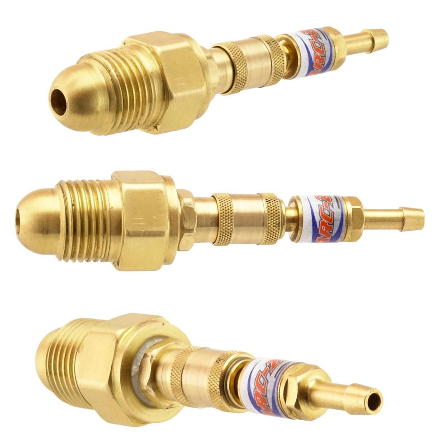 Arc-Zone Pro ZeroLoss™ Double Shut-Off TIG Gas QD - SAVE GAS! 