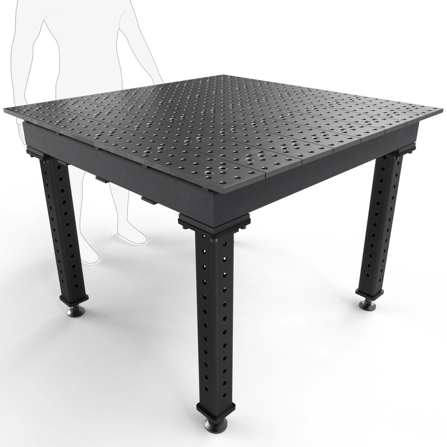 BuildPro™ MAX 4' (1.2m) Welding Table - Nitride Finish