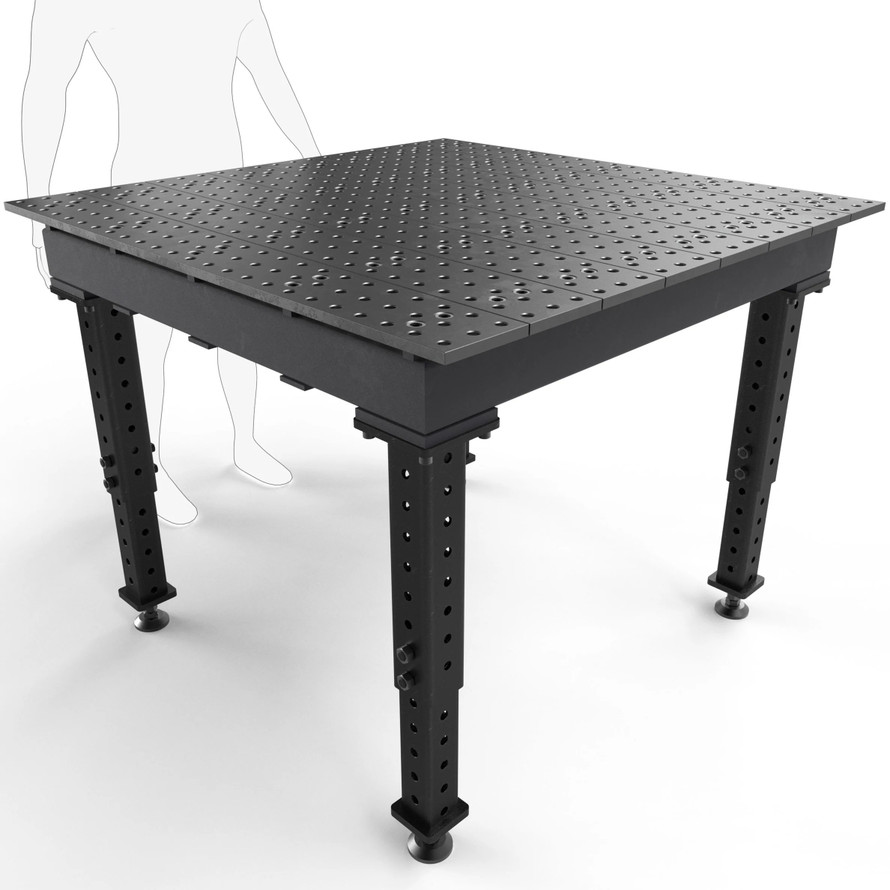 BuildPro™ MAX 4' (1.2m) Welding Table - Nitride Finish
