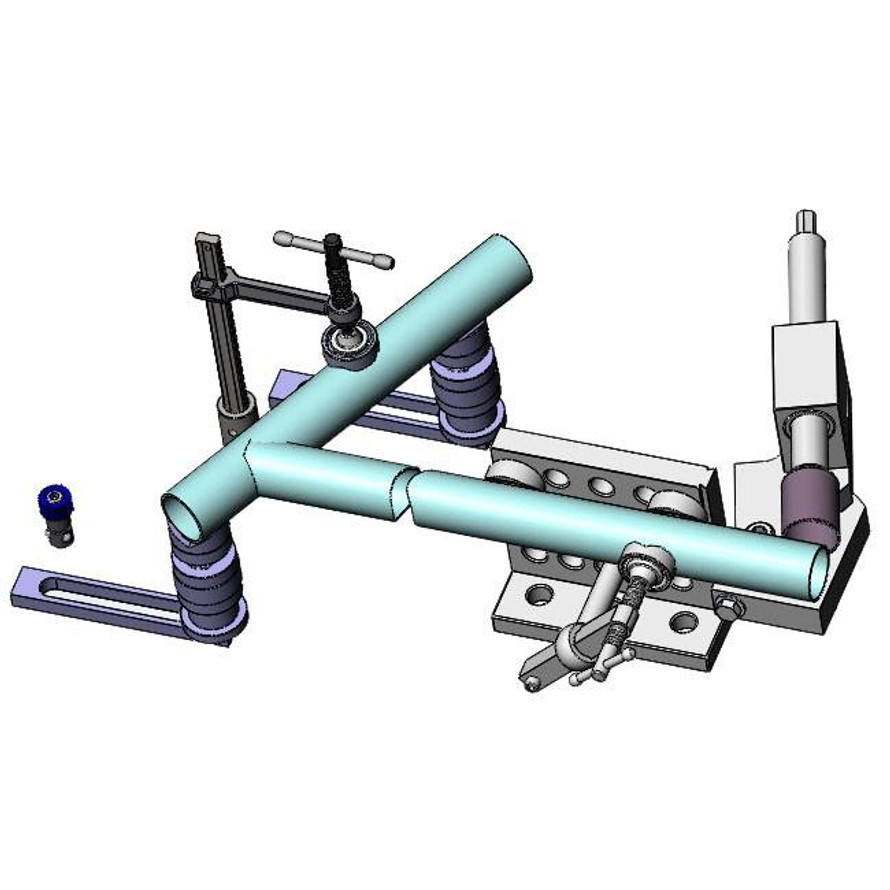 StrongHand Tools Modular Tube & Pipe Notcher 