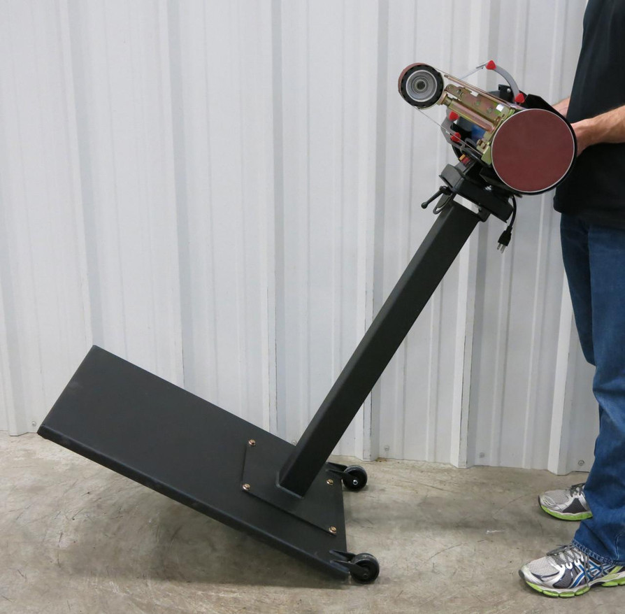 Trick Tools Pedestal Base w/ Wheels for RadiusMaster & Multitool Grinders 