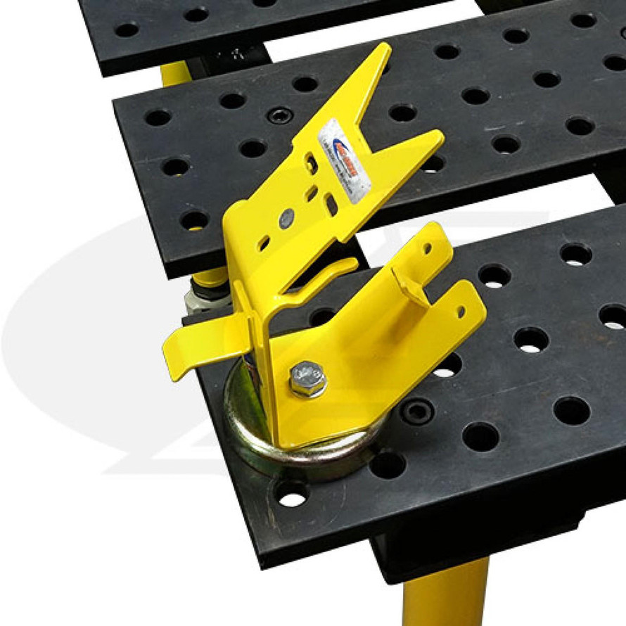 StrongHand Tools Side Grinder Holder - Magnetic & C-Clamp Mount 