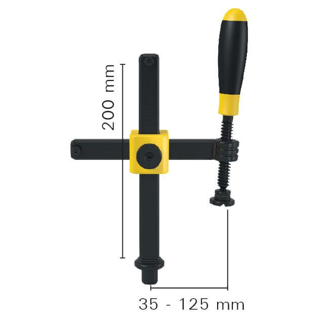Siegmund™ Table-Mount Clamps for System 16 Tables - Arc-Zone.com, Inc