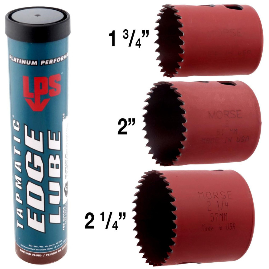 Arc Zone Pro Bi Metal Hole Saws Kit Large Tubing Roll Cage  05793