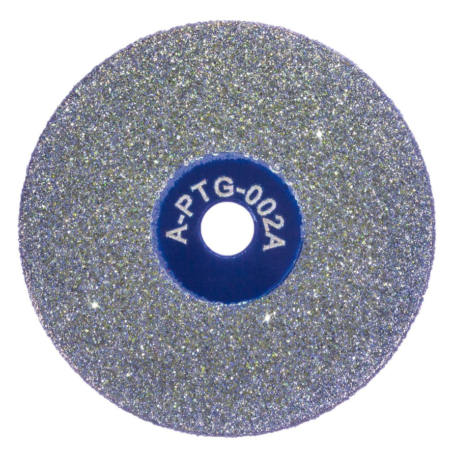 Sharpie By Arc Zone New Sharpie Medium Grit Double Sided Diamond Wheel Blue Arbor Hole  52807