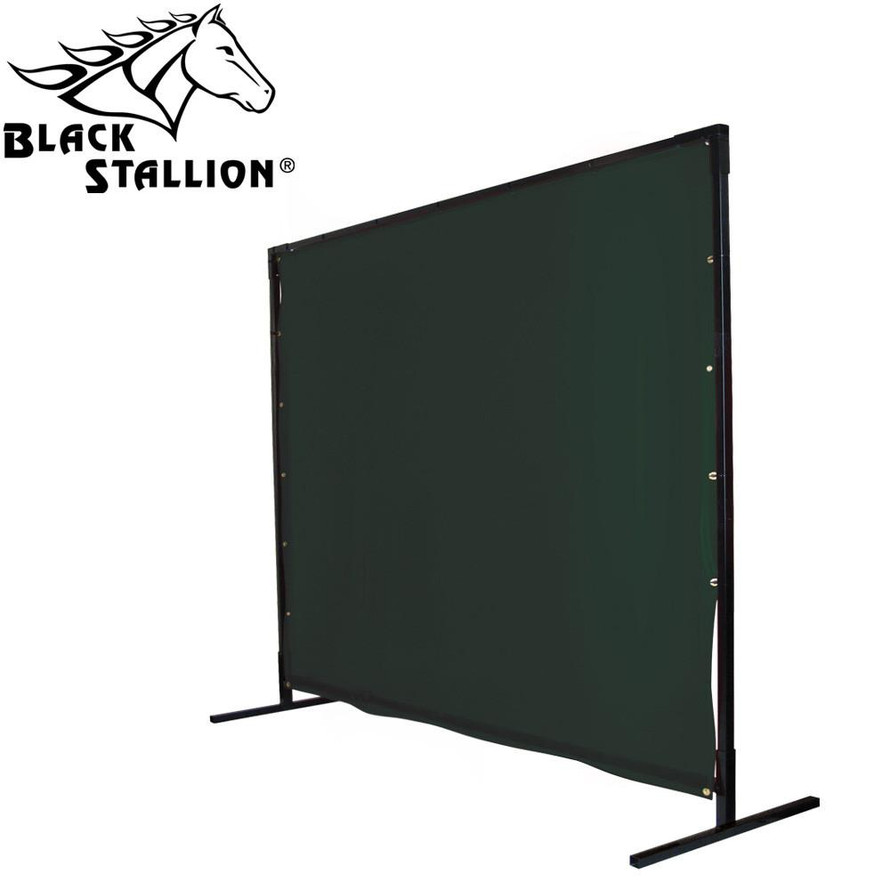 Black Stallion 6' x 8' Heavy-Duty QuickFrame Welding Screen 