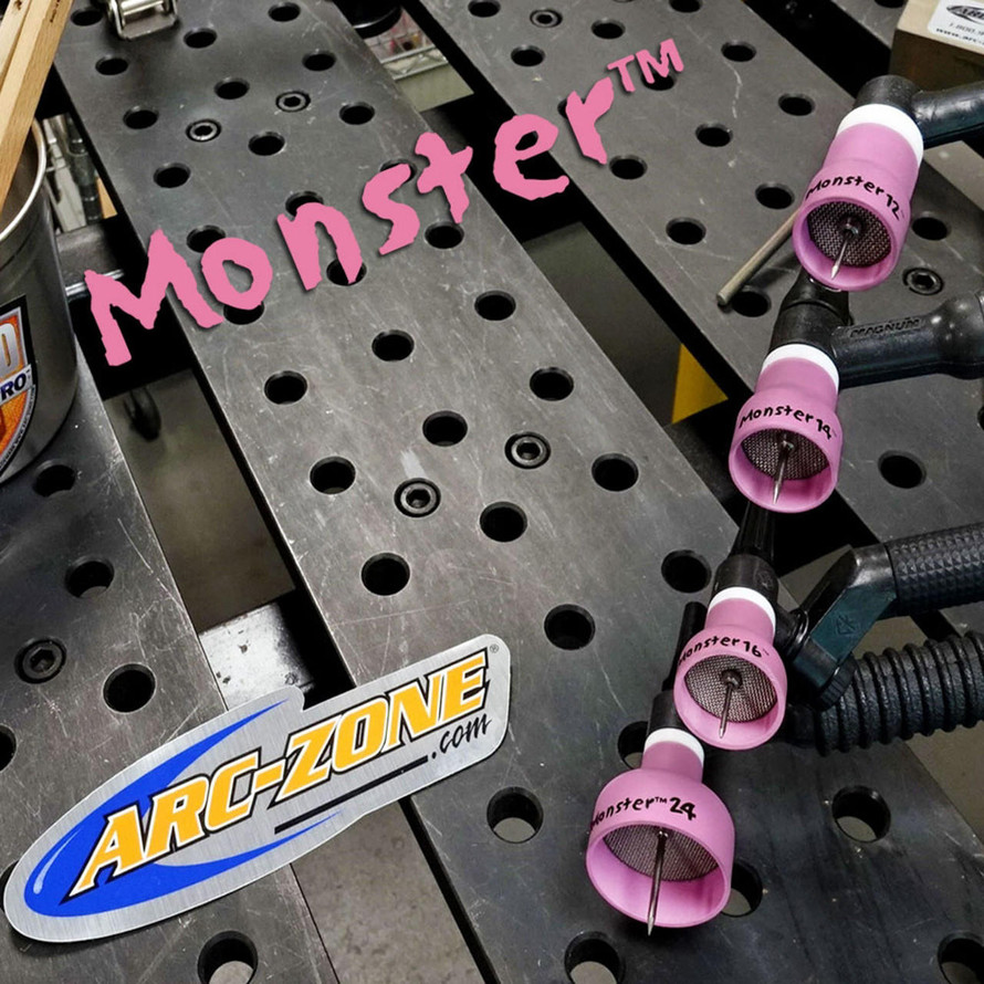 Arc Zone Pro Monster12 Gas Lens Kit 17 18 26 And 3 Series Buy 2 Cups And Save  28951