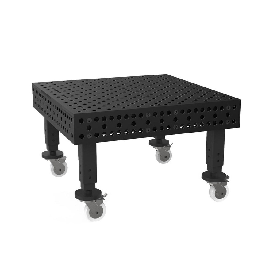 StrongHand Tools Alpha 28 Welding Tables w/ Four Legs, 1.2 x 1.2 M 