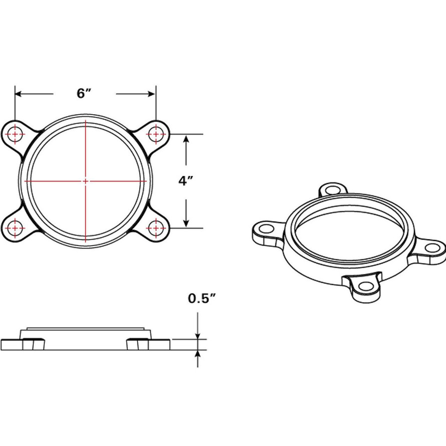 StrongHand Tools Direct Mount 360° Vise for BuildPro & Rhino Cart Tables 