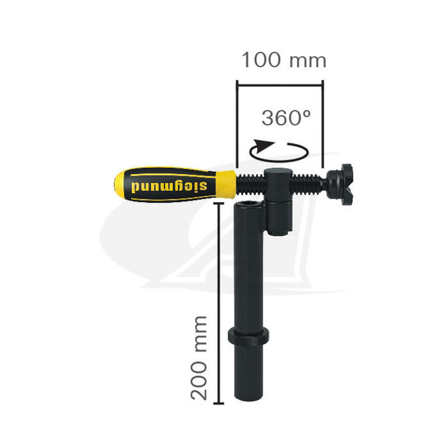 Siegmund Table Mount Clamps For System 28 Tables  04464