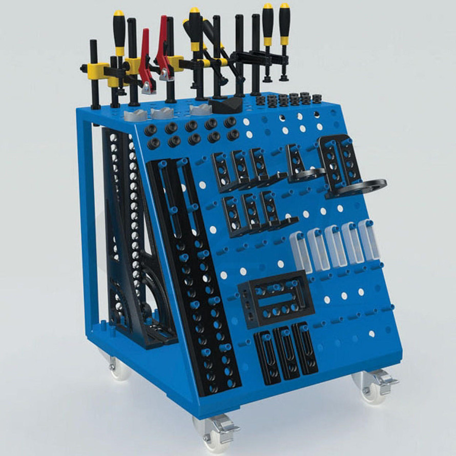 Siegmund Tool Cart For System 16 Tables  53017
