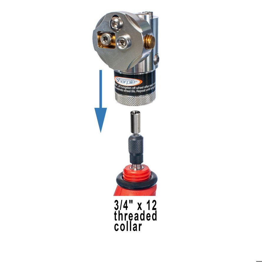 Sharpie by Arc-Zone Sharpie DX™ Head ONLY Kit, ADJ 15°- 45° 