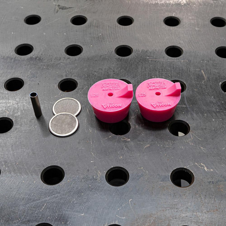 TIG Aesthetics Silicone Purge Plugs, 1" to 6" - (2 Pack) 