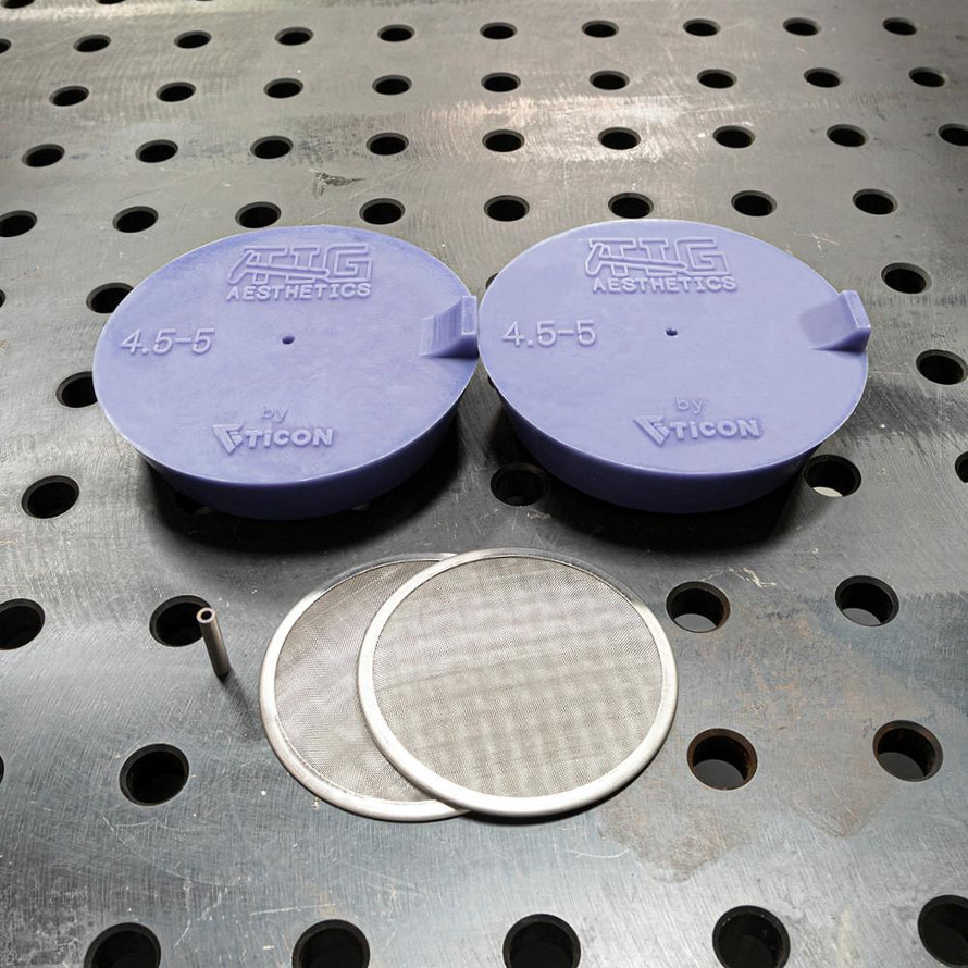 TIG Aesthetics Silicone Purge Plugs, 1" to 6" - (2 Pack) 