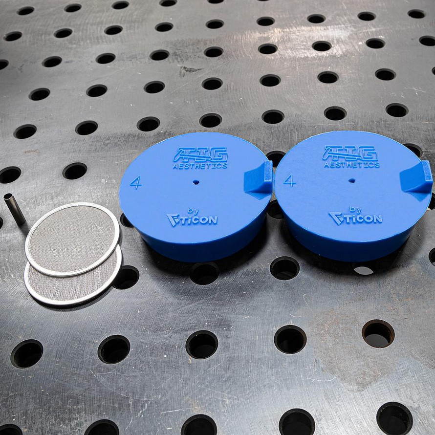 TIG Aesthetics Silicone Purge Plugs, 1" to 6" - (2 Pack) 